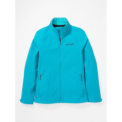 Marmot Alsek Jackets - Womens Softshell Jacket Blue CA2563047 Canada